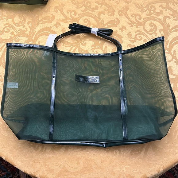 Marshall Fields Sheer Mesh Shopper - Vintage - Picture 1 of 3